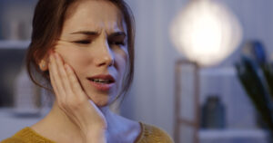 Woman With Toothache